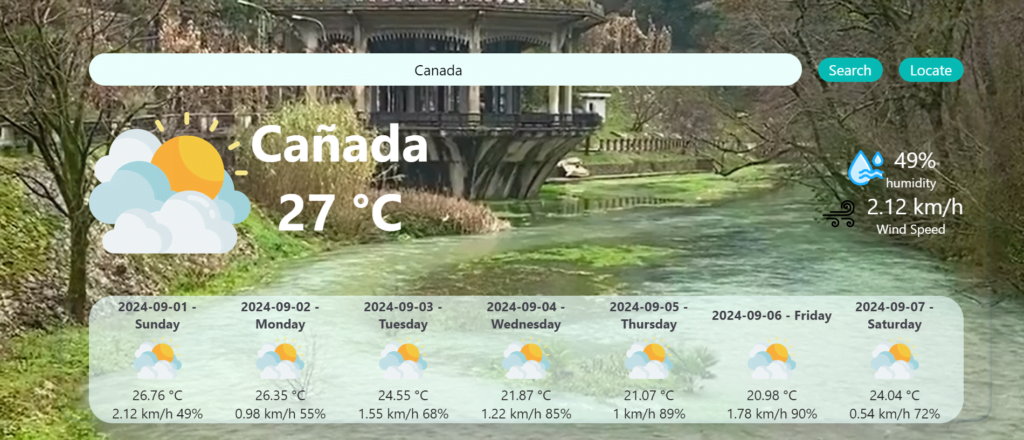 Weather-7Days OMAR HAJJOUB
